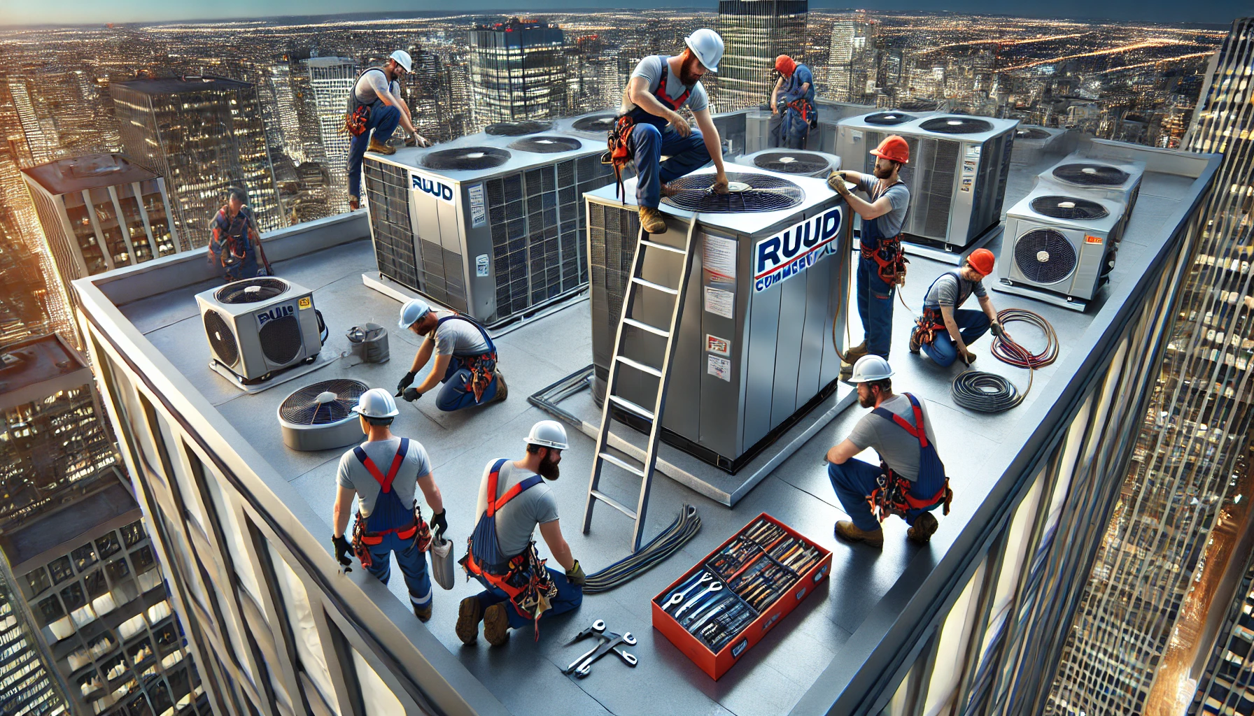 RUUD Commercial HVAC Installation